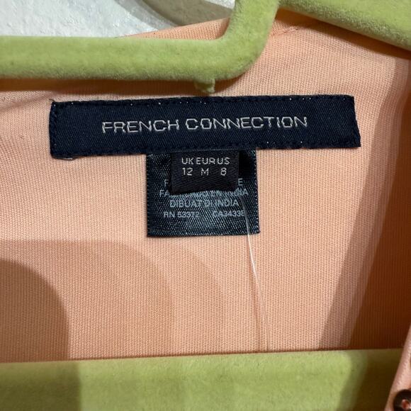 French Connection Dusty Pink Cellienne Sequin Mini Dress Sz 8 NWT - Picture 6 of 14